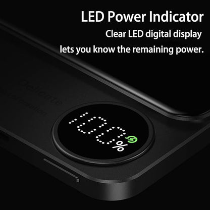 Ultra Fast Charging Wireless Magnetic Power Bank 5000mAh LED Display Compatible iPhone 15/14/13/12/Plus/Pro/Pro Max