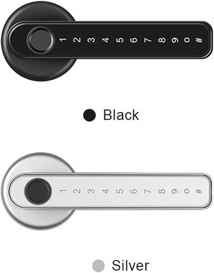 Smart Fingerprint Door Lock with TT Lock APP+Fingerprint Biometrics+Password and Mechanical Key