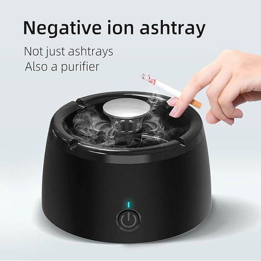 USB Rechargeable Smokeless Anti-Odor Ashtray