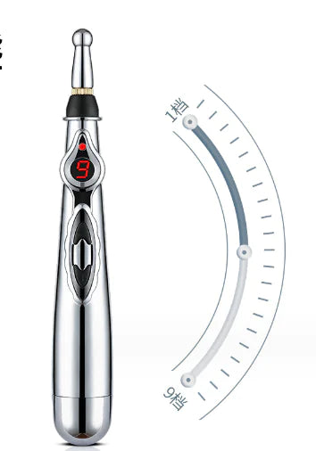 Electric Acupuncture Pen, Needle-Free Acupuncture for Pain Relief Digital Acupuncture Pen Pain Relief Meridian Electric Energy Massager Electric Acupuncture Pen Innovating Vibes