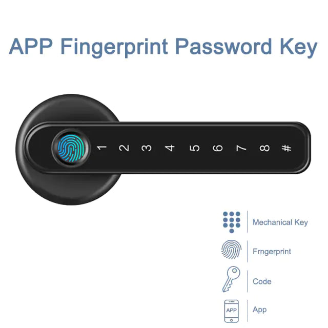 Smart Fingerprint Door Lock Innovating Vibes