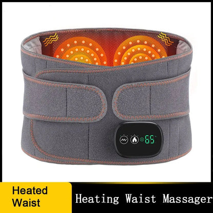 3-Mods Electric Vibrating Heating Massage Belt