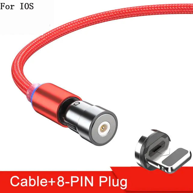 Magnetic Cable For Micro, USB Type C, and IOS Charger Fast Charging Innovating Vibes