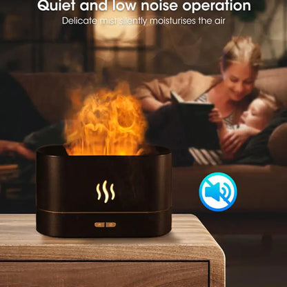 Electric Fire Flame Humidifier Innovating Vibes