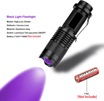 UV LED Flashlight Ideal Use for Windshield repair fluide Innovating Vibes