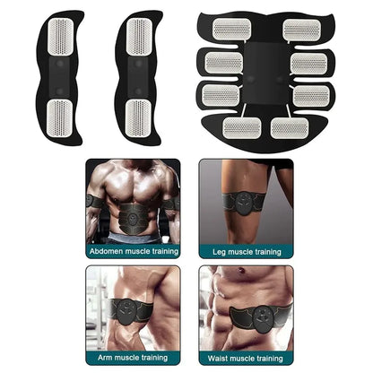 EMS Abdominal Electrostimulation Belt, Muscle Electrostimulator, Abdominal Training Device Stimulator, Electrostimulation, Bodybuilding for Men and Women, Muscle Stimulator|Smartworkout Innovating Vibes