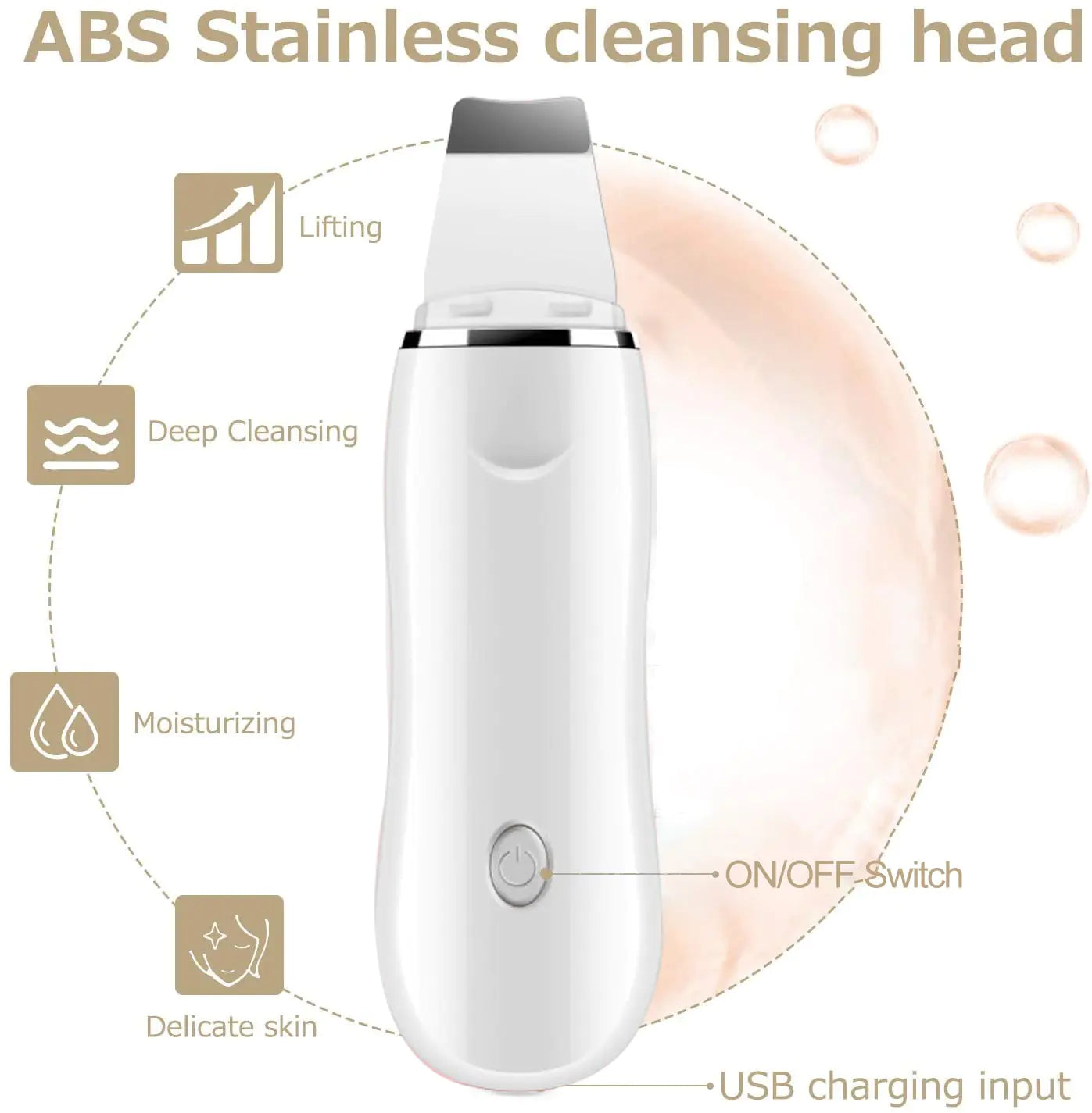 Ultrasonic Skin Scrubber - Innovating Vibes