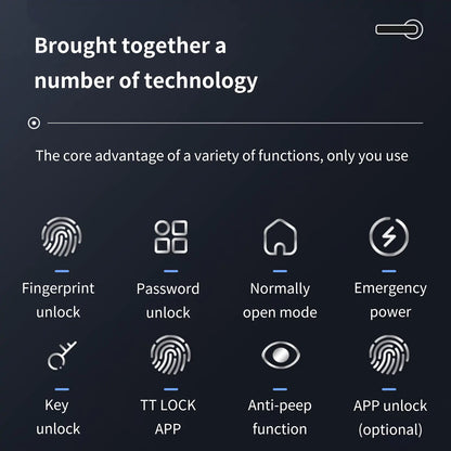 Smart Fingerprint Door Lock Innovating Vibes